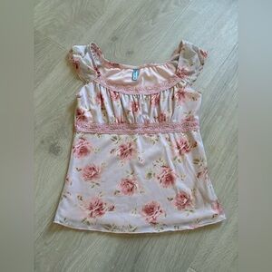 Y2K rosey top